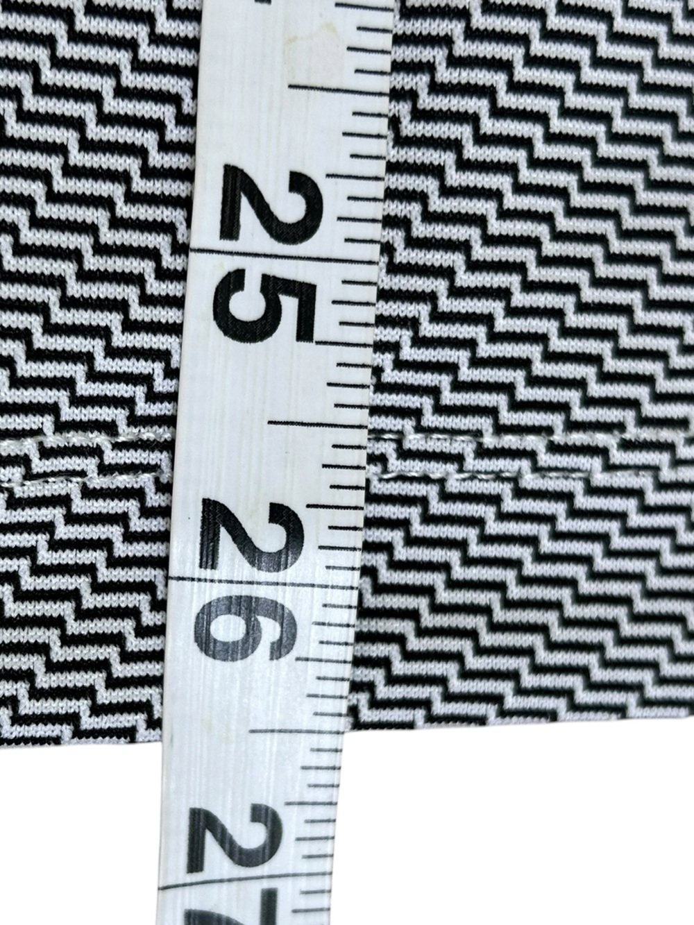 EPNY GOLF NEW Sleeveless Geometric Jacquard Polo Black White XL NWT Performance - Picture 10 of 11